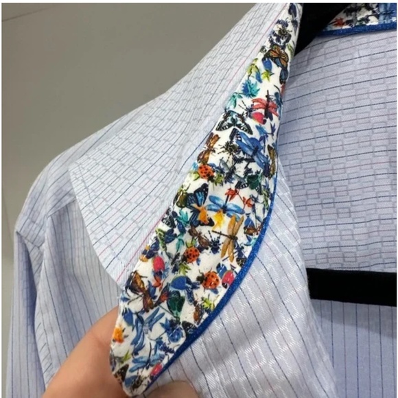 Mens BUGATCHI Shirt - Picture 2 of 3